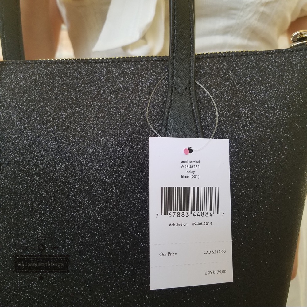 Kate spade SMALL Joeley Satchel black card holder - Picture 8 of 8